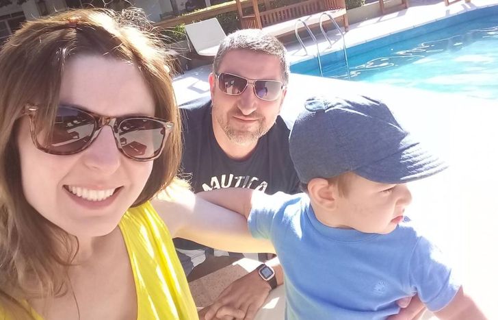 La familia unida, años atrás.