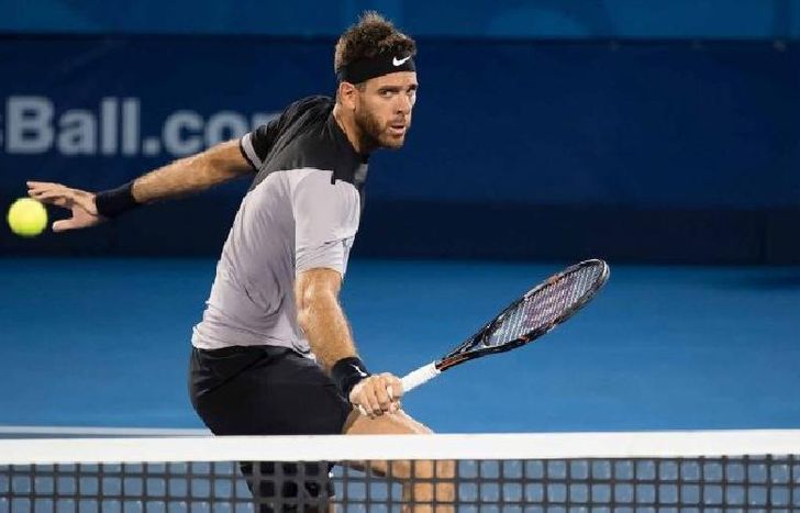 Del Potro estará ausente en Miami por los dolores en la rodilla.