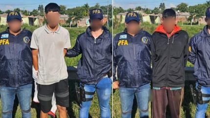 El operativo estuvo a cargo de la Policía Federal Argentina (PFA).