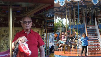 don juan, a cargo del carrousel de la plaza grigera: es volver a mi casa