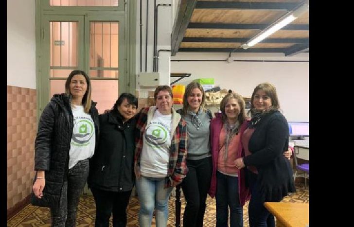 algunos de los integrantes del proyecto solidario.