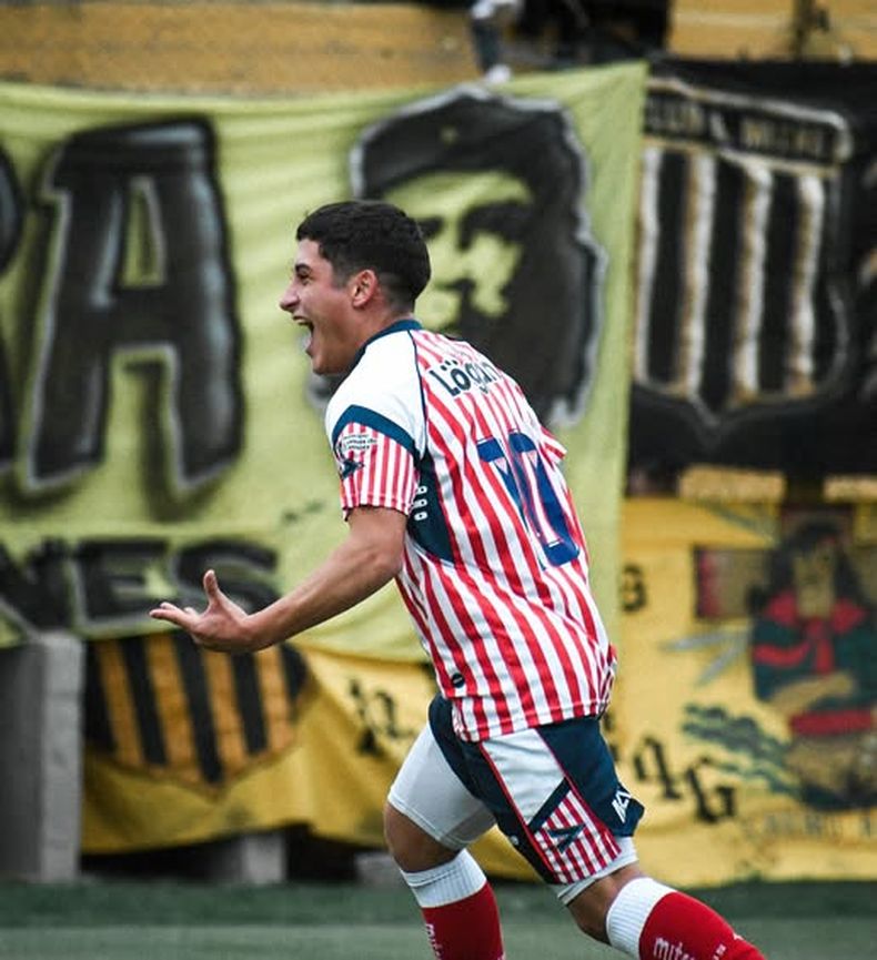 Alex Valdez Chamorro abrió el marcador para Los Andes.