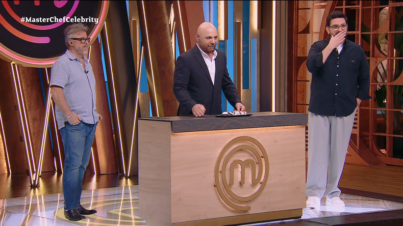 Germán Martitegui se quejó del plato de Emilia Attias. 