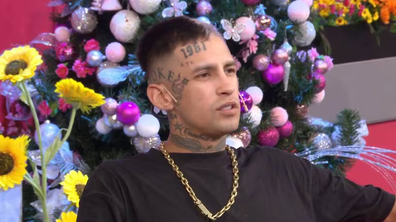 L-Gante habló de la China Suárez con Moria Casán. 