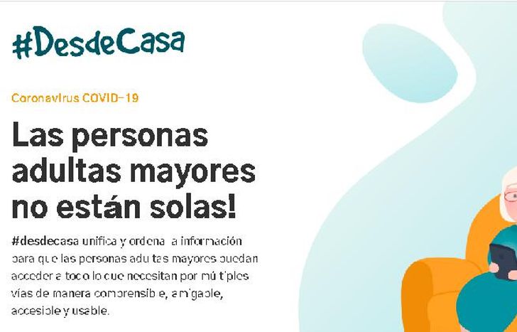 La idea es que los adultos accedan a la información de manera comprensible, amigable, accesible y usable.
