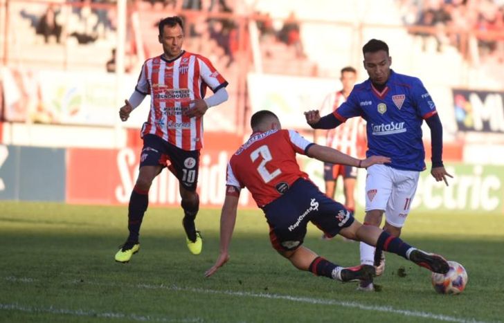 Ortiz fue el más peligroso y salió lesionado.