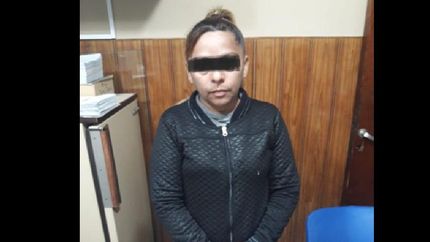 una de las detenidas.