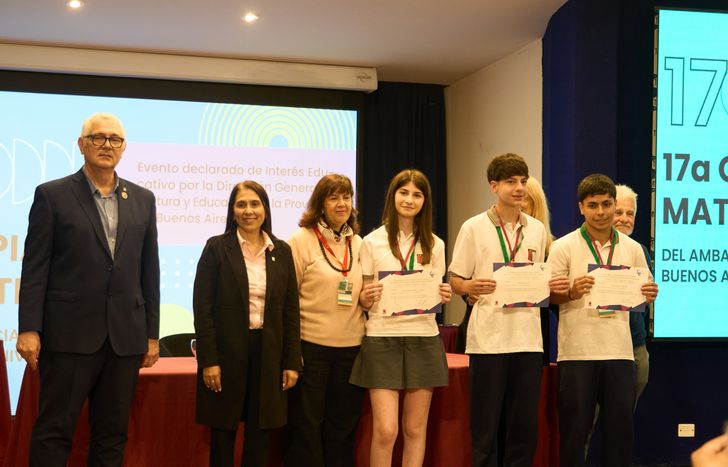 Estudiantes del Instituto Sagrada Familia de Banfield ganaron en Trabajo Colaborativo.