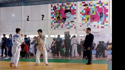 Durán Costa se desempeñó como árbitro en los Juegos Deportivos Bonaerenses.