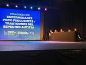 El año pasado se hizo el Primer Congreso de Enfermedades Poco Frecuentes y TEA en Lomas.