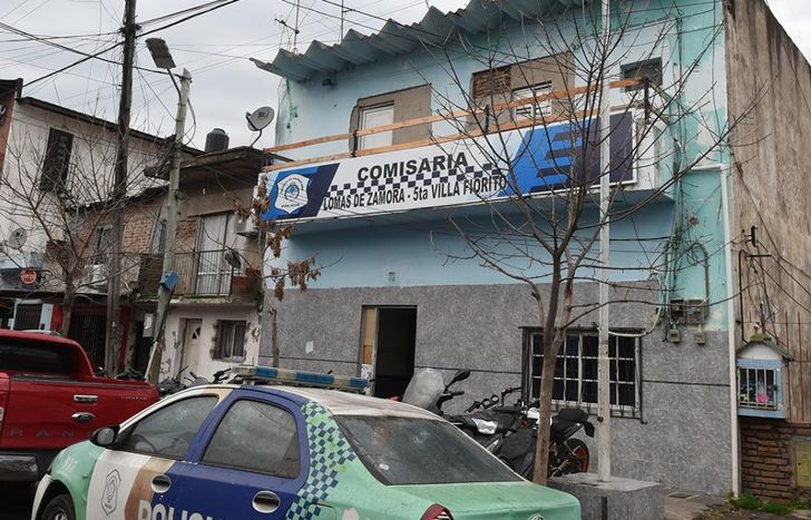 El delincuente fue llevado a la Comisaría 5ª de Villa Fiorito.