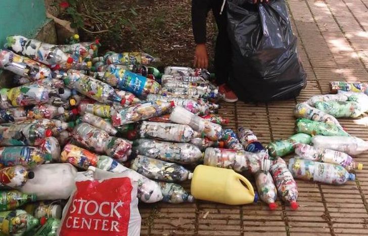 Gran compromiso de los vecinos que reciclan.