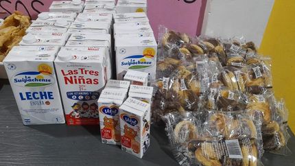 Piden leche larga vida, golosinas, galletitas y más.