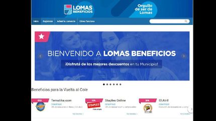 los vecinos tienen que ingresar a beneficios.lomasdezamora.gov.ar