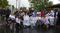 La carrera gratuita es simbólica porque lo más importante es concientizar sobre la causa.
