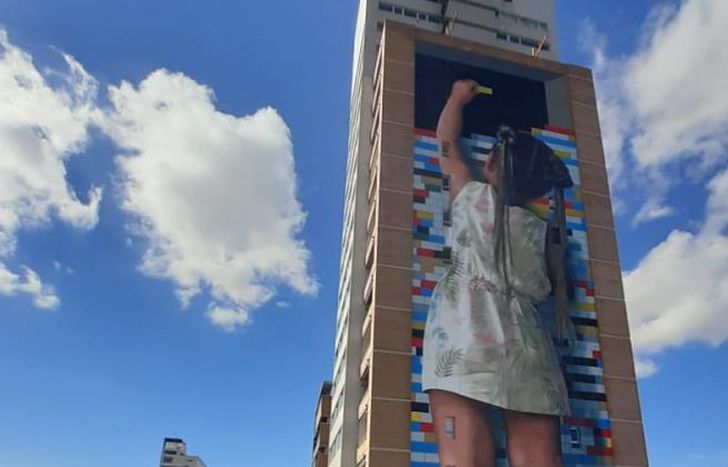 La obra de Ron, para el deleite de todos los lomenses.