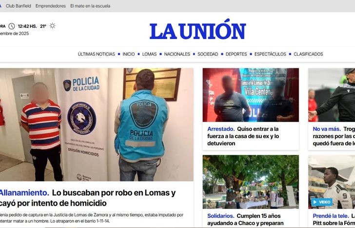 Nueva web Diario La Unión