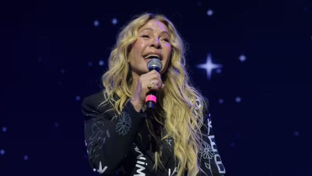 Cris Morena estuvo en el Movistar Arena.