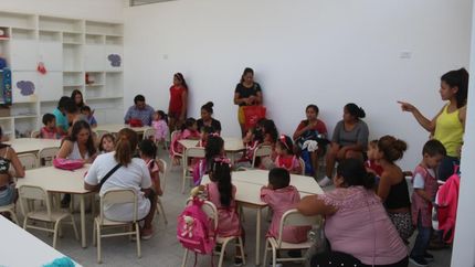 Al Jardín N°952 de Santa Catalina van 90 alumnos.