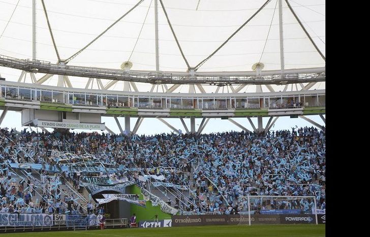 Temperley había llevado una multitud al Estadio Único de La Plata.