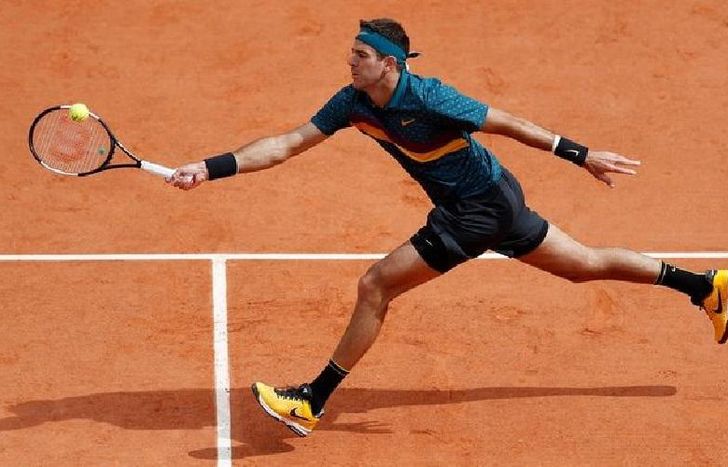 Del Potro fue de menor a mayor frente a Jarry en su debut en Roland Garros.