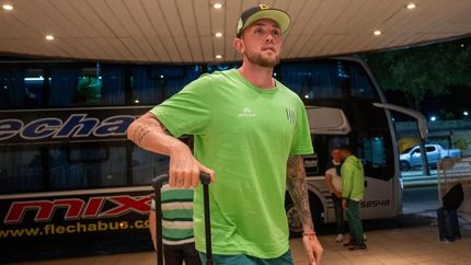 Aranda al fin pudo debutar.