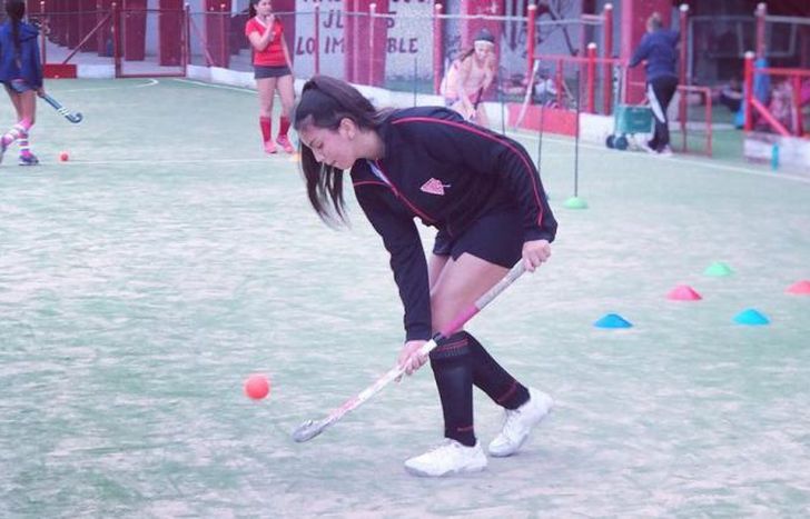 El hóckey de Los Andes cierra el año en la cancha.