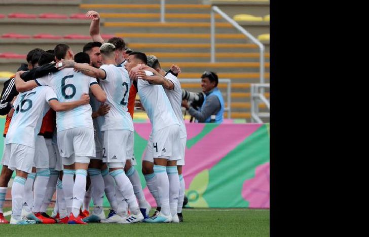Argentina celebró en la primera fecha de los Panamericanos.