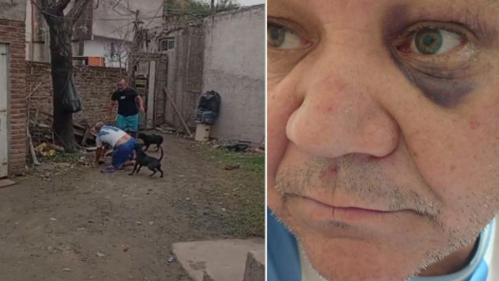 El agresor violó la restricción perimetral, y le pegó una trompada a su cuñado.