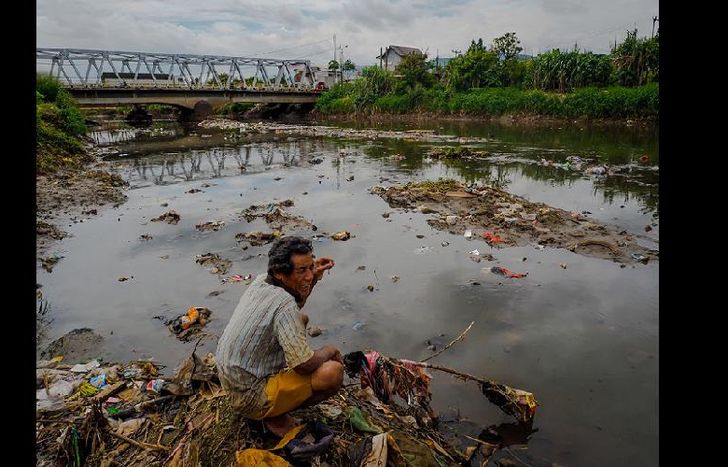 La contaminación en el agua en esta zona del mundo es grave.