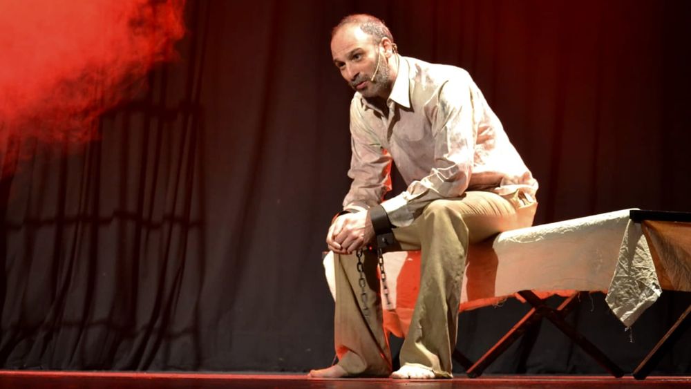 Nicolás Cesare, en escena.&nbsp;
