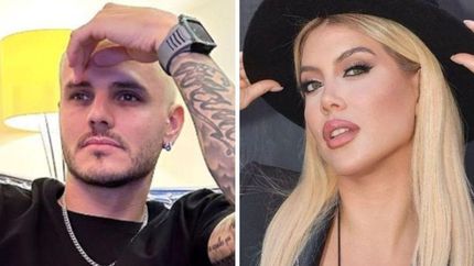 Mauro Icardi contra Wanda Nara.