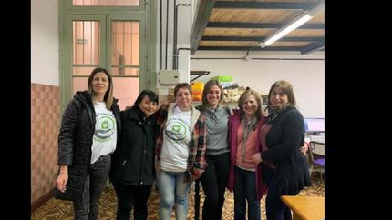 algunos de los integrantes del proyecto solidario.