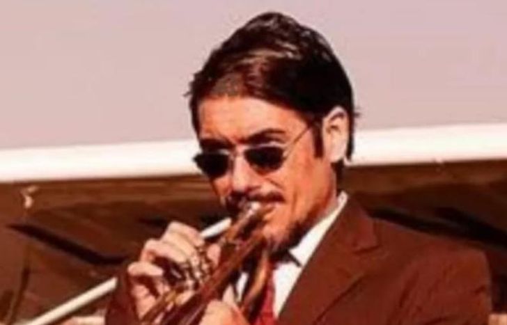 Juan Mazzetti, trompeta del grupo.