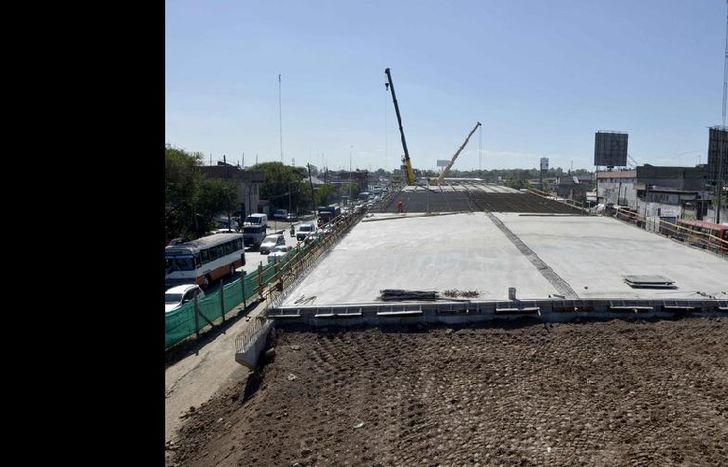 P2 Viaducto de La Noria avanza la construcción del carril central (2)