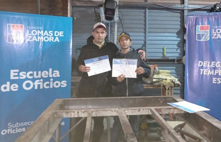 Ya son herreros y tienen todas las ganas de comenzar un emprendimiento alejados de las drogas.