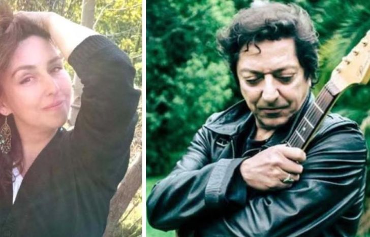 Julio Moura de Virus y su ex pareja.