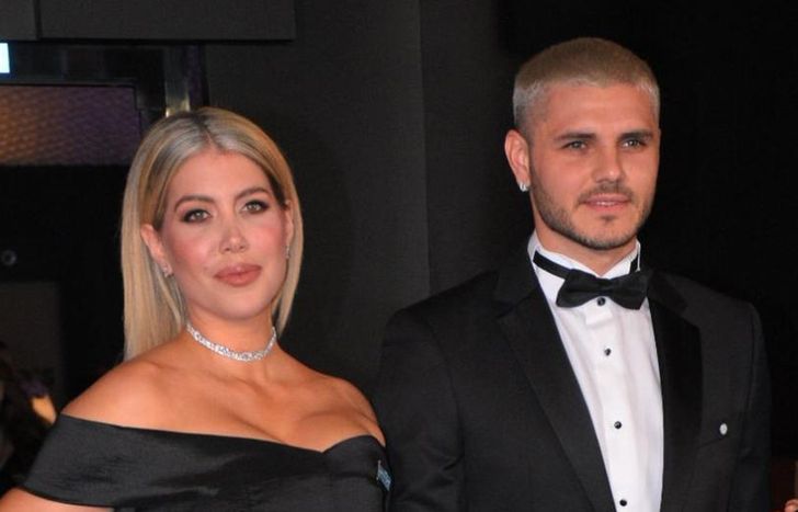 Wanda Nara y Mauro Icardi.