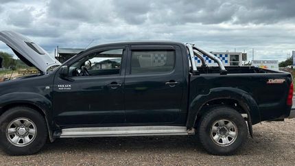 La camioneta robada en Lomas de Zamora, recuperada por la Policía. La camioneta robada en Lomas de Zamora, recuperada por la Policía.