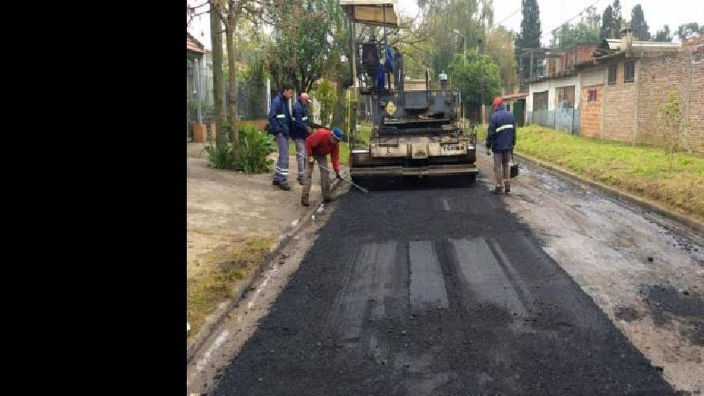 Avanzan las obras para conectar con asfaltos todo Parque Barón