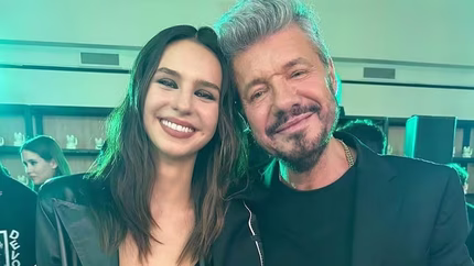 Marcelo Tinelli y su hija Juana.&nbsp;