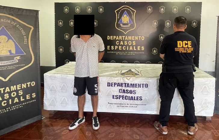 El detenido por el robo en Temperley.