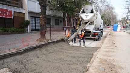 Todas las semanas hay obras de bacheo en diferentes puntos de Lomas.