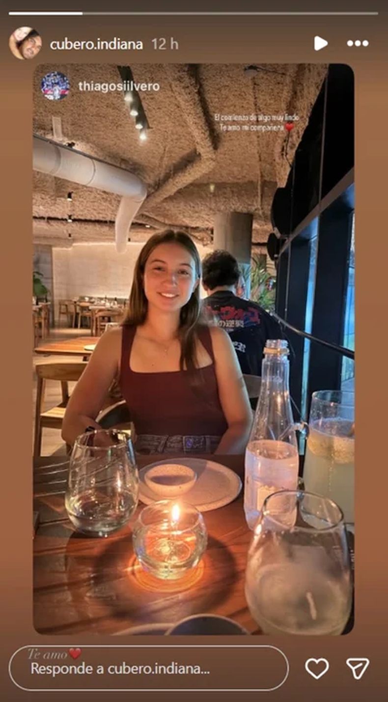 Indiana, la hija de Nicole Neumann y Fabián Cubero.