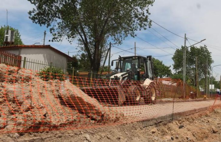Avanzan las obras del plan integral de repavimentación.