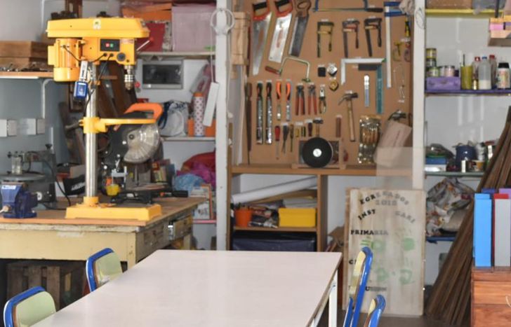 Cuentan con un taller para incluir a los chico en el ámbito laboral.