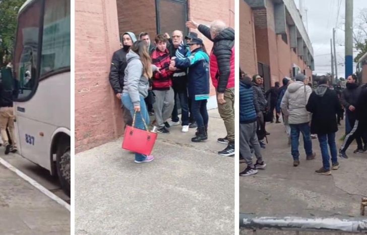 Las agresiones que sufrieron los allegados de Los Andes.