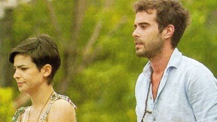 Agustina Cherri y Nicolás Cabré, en otros tiempos.&nbsp;