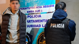 El sospechoso cayó en Puerto Argentino 2040, Budge.