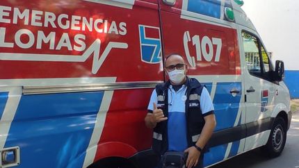 Guillermo lucha con el Coronavirus. Sabe que su trabajo es vital.